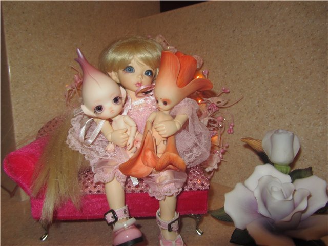 Цветочная история. Цветочки от Dollzone Fairies и Do, FairyLand LittleFee Ante Elf
