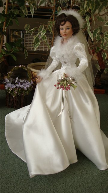 Ах эти милые невесты... Фарфоровые куклы от Ashton Drake, Sandra Bilotto, Titus Tomescu