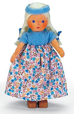 Куклы из дерева по семейной традиции Lotte Sievers-Hahn dolls, Лотты Сиверс-Хан