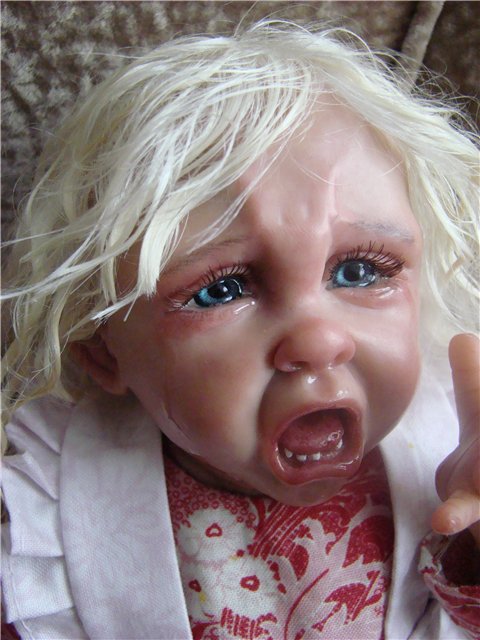 Маленькие плаксы. Авторские куклы Кондрашовой Ирины