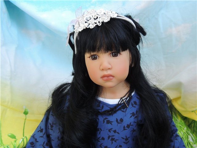 Мечты о лете)) Летняя фотосессия в зимний день и моя кареглазая модель. кукла Элизы Глазгольд (фото 4)