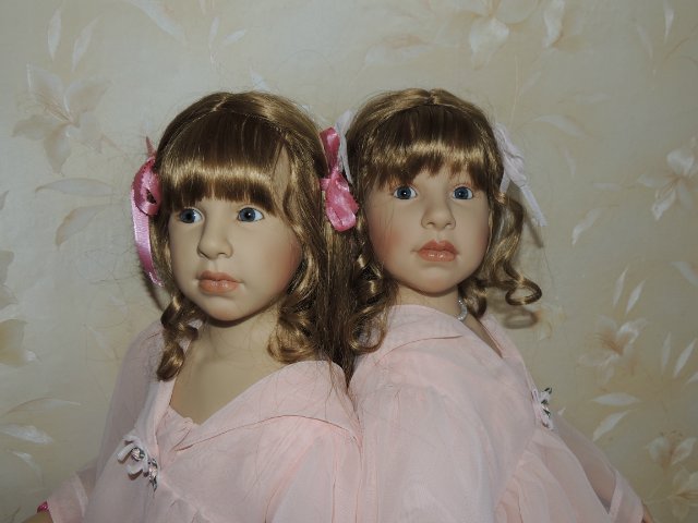 Куклы близнецы от Elissa Glassgold dolls