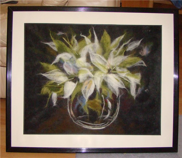 Шерстяная акварель — Другие хобби и увлечения: сад (фото 2)