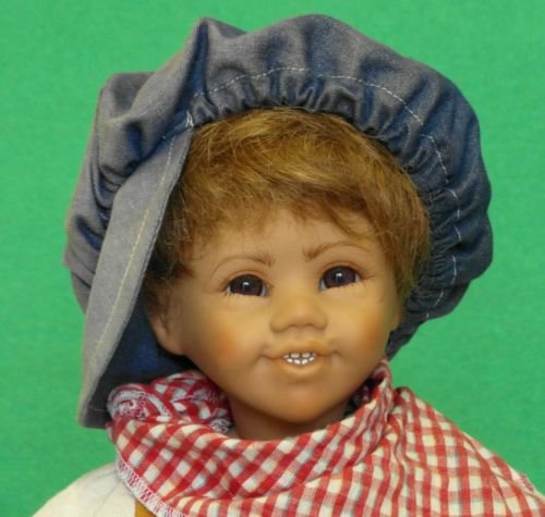 Знакомство с куклами Anni Aegerter фирмы Schmider Creativ. Тони - образ Пеппи или подружки Тома Сойера