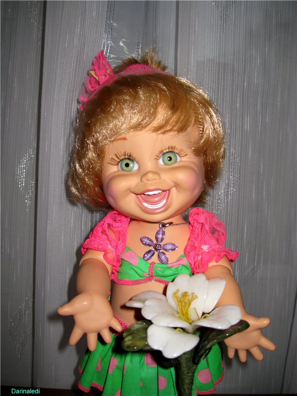 Натали - сладкая ягодка! Кукла Galoob Baby Face (фото 6)