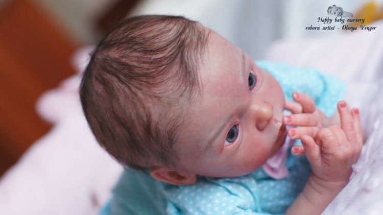 Моя любопытная кроха Лив. Кукла реборн Олеси Венгер