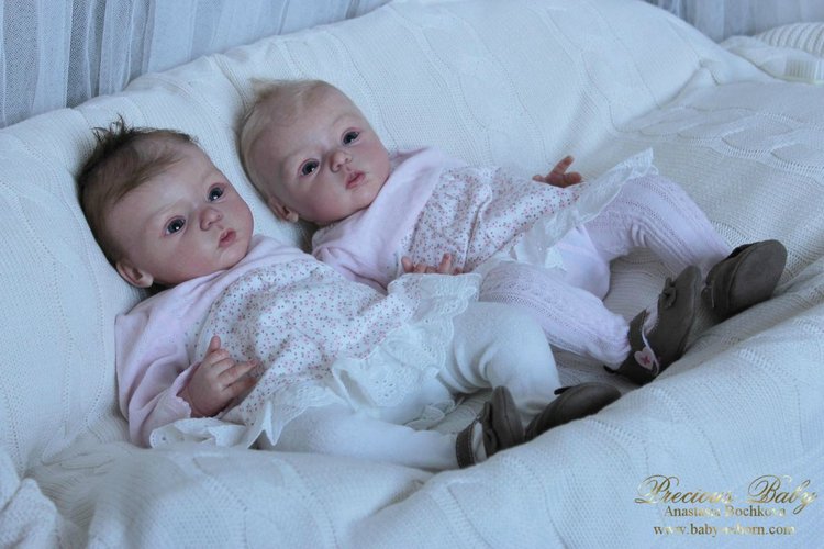 Мы двойняшки! Куклы реборн Анастасии Бочковой