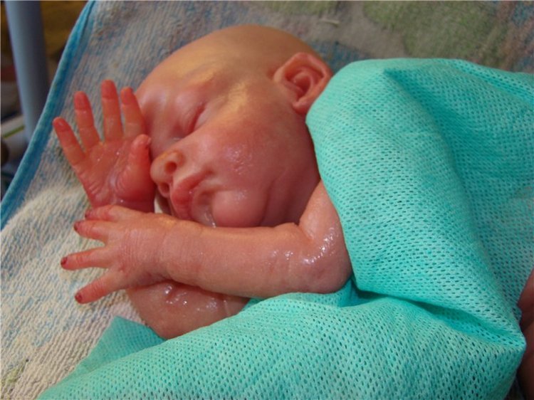 Рождение Никиты. Авторский силиконовый малыш Кондрашовой Ирины