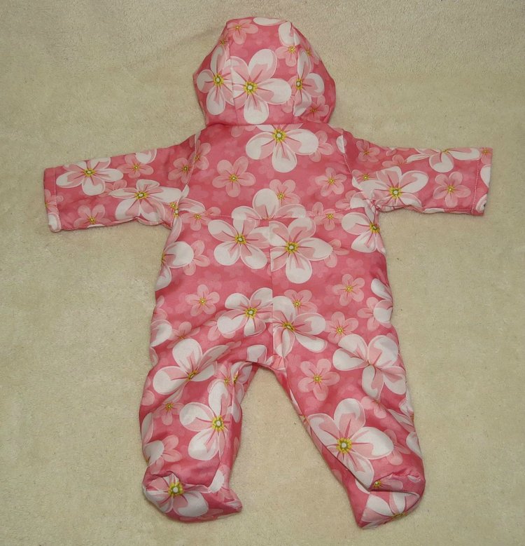 Комбинезон для куклы-малышастика, выкройка | Бэйбики Комбинезон для куклы-малышастика, выкройка (фото 10)