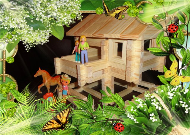 Путешествие Гулливера и его спутницы в страну лилипутов (фото 6)