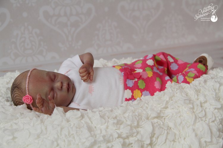 Моя маленькая ягодка Яна. Кукла реборн Наталии Сомовой