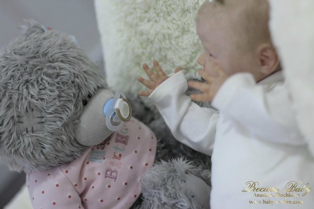 Мой весенний лучик солнышка - Харпер. Кукла реборн Анастасии Бочковой