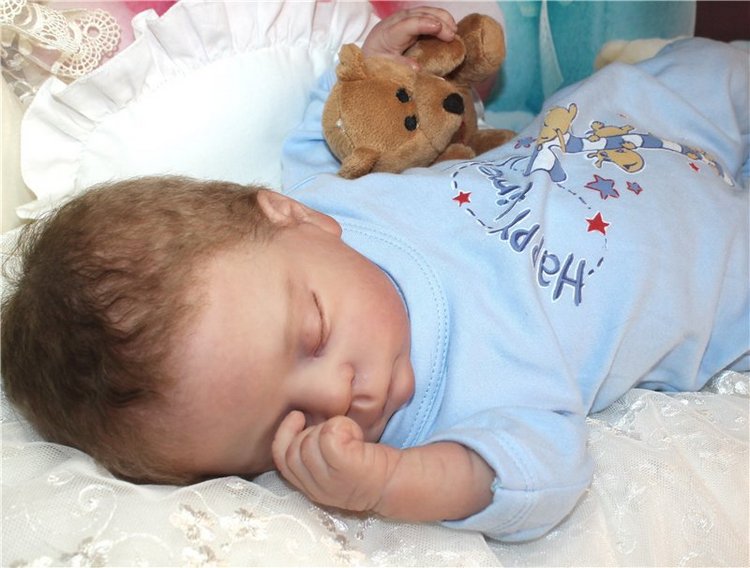 Сплюшечка Пенни. Кукла-реборн Елены Иваховой