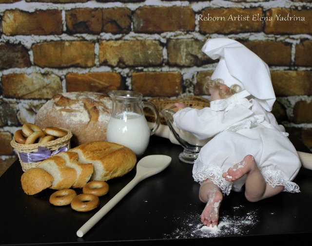 Мой маленький помощник. Куклы реборн Елены Ядриной