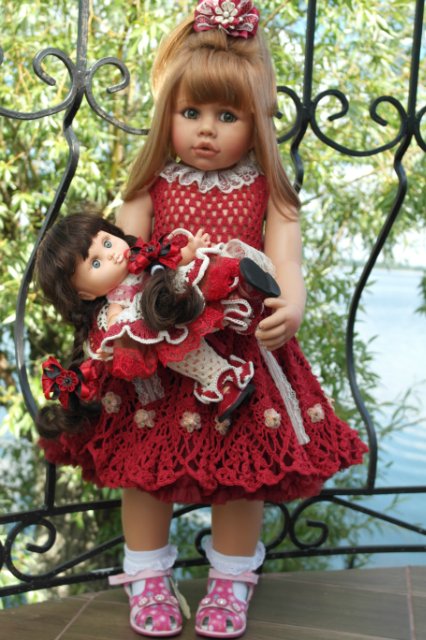 Платья крючком со схемкой 2015 лето