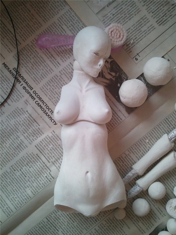 Авторские шарнирные куклы Кислой Валентины (фото 6)