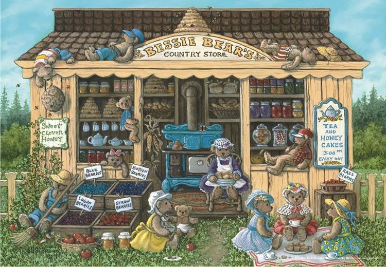 МИШКИ ТЕДДИ. Уютный мир Жанет Крускамп (Janet Kruskamp)