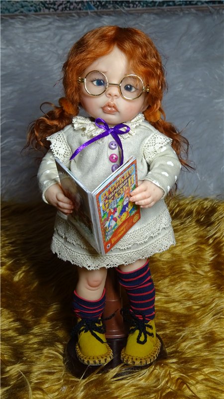 Альма и Русские Сказки. Авторская кукла Кондашовой Ирины (фото 2)