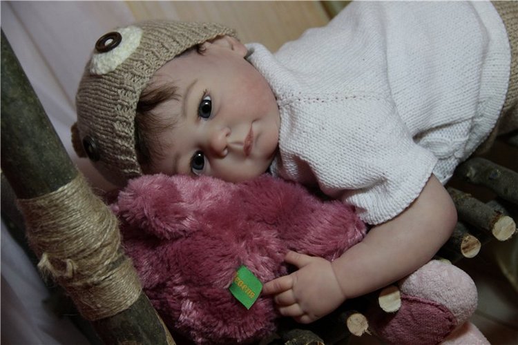 Дениска, кукла реборн из молда Marley от Ann Timmerman (фото 10)
