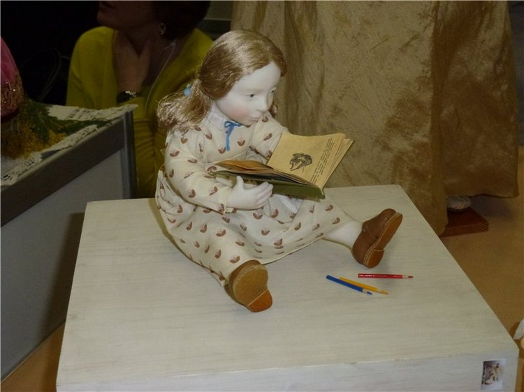 Экскурсия в страну чудес… Авторская кукла. Москва, Тишинка 2016