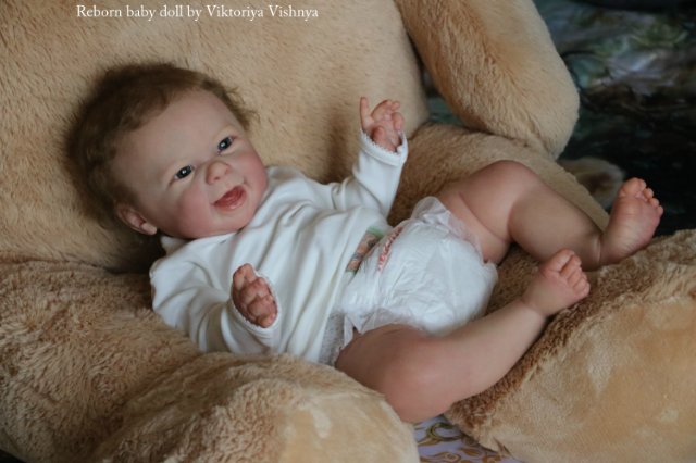 Мейзи... Куколка Реборн Виктории Вишни