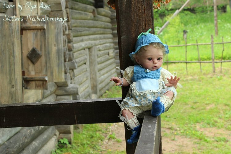Эльф Luna by Olga Auer, мой прототип. Кукла реборн Светланы Преображенской