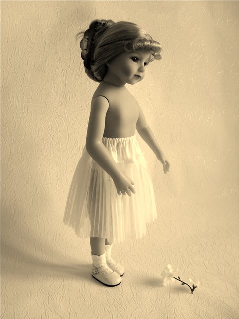 "Кто может быть тебя прелестней?!" Джейми и платье "Голубка". Куклы Maru & friends