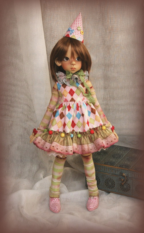 Платье с секретом — Куклы Kaye Wiggs (Кайе Виггс): авторские BJD (БЖД) (фото 5)