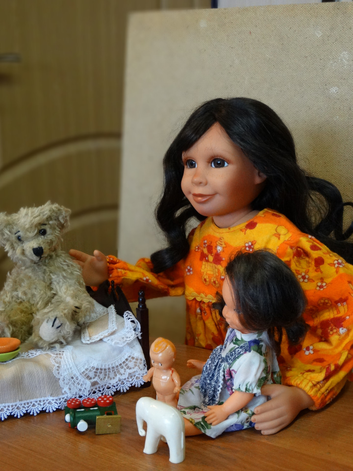 Юлька и её игрушки | Бэйбики Юлька и её игрушки — Коллекционные куклы разных авторов (Разное): редкие бренды (фото 6)