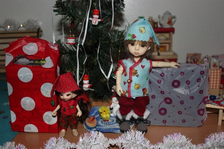Новый год по-домашнему — Домашние коллекции кукол: фото собраний