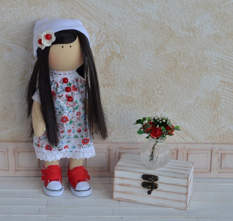 Большой румбокс с аксессуарами (фотозона 7в1) для кукол от 25 см