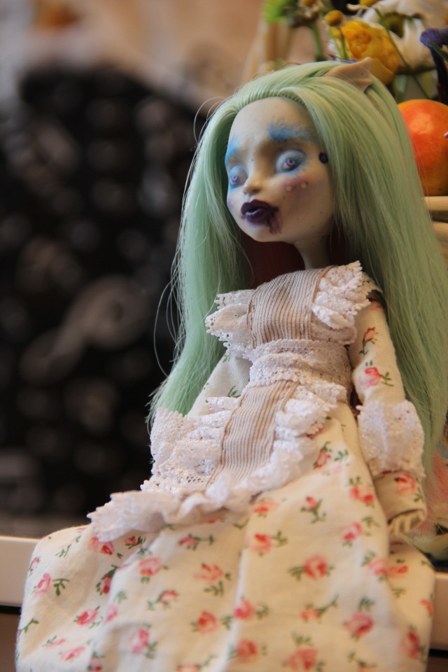 Увядающий цветок... ООАК Monster High (фото 10)