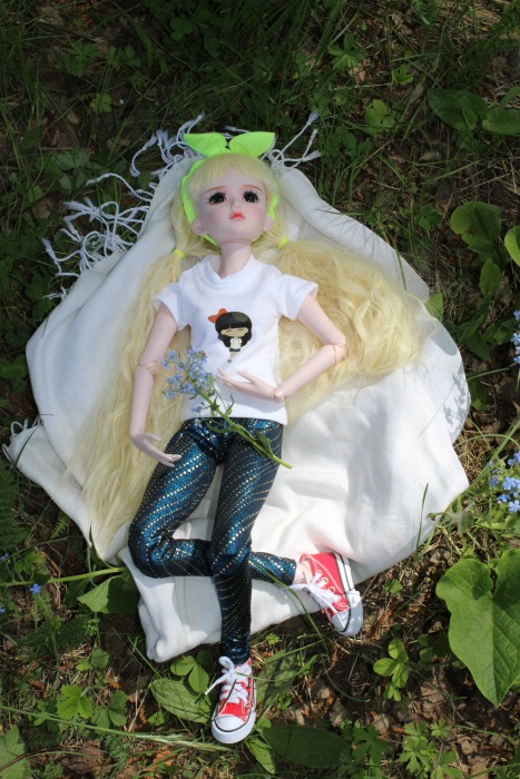 Анжелика на пороге лета - кукла Звезда подиума ООАК 5-ый молд 60 см