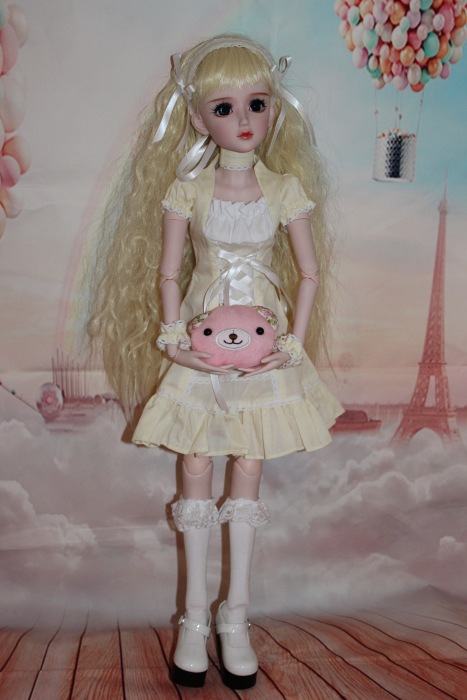 Засияли две звездочки - Куклы Звезды Подиума. ООАК, 5-ый молд, 60 см (фото 9)