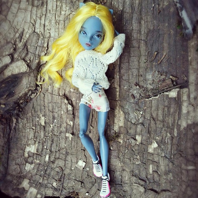 Прогулка с куклой Monster High