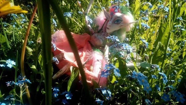 Коллекция кукол "Свет и Тень Хрустального Озера": Свет Кристалла