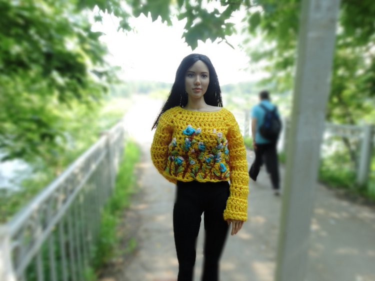 Прекрасная Джунг. Шарнирная кукла от VERYCOOL