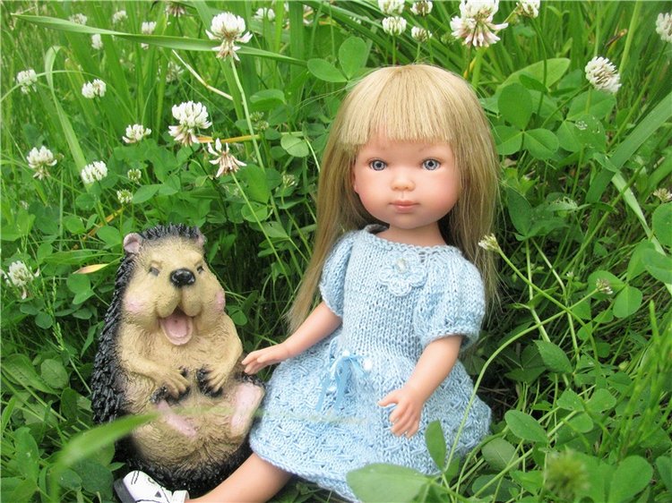 Мои куклы Vestida de Asul