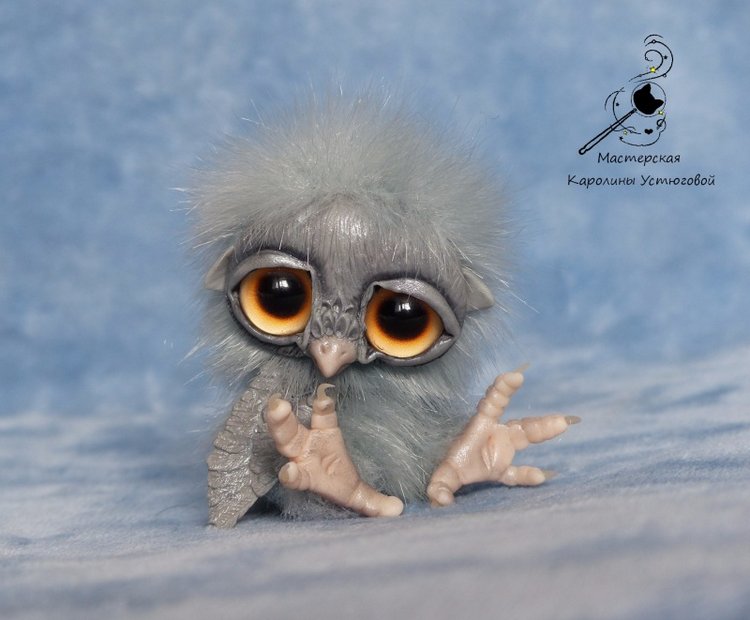 Совенок Ди-ди из Серии грустные совята (фото 2)