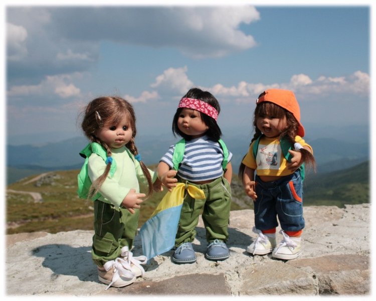 Как мы горы покоряли — Куклы Rosemarie Anna Muller (Мюллер): Вихтели (Wichtel)