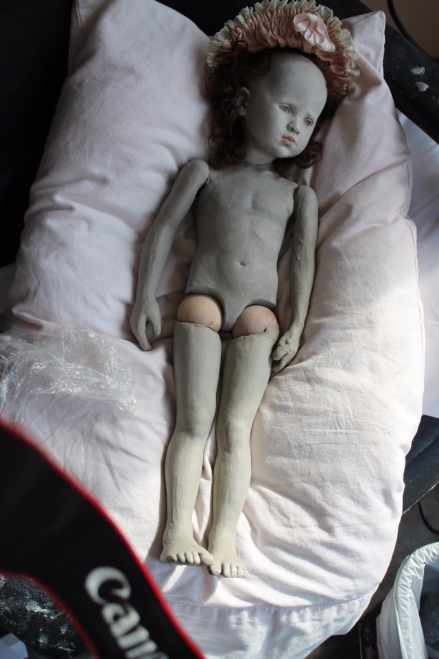 Процесс создания фарфоровых кукол - Джинн Гросс (Jeanne Gross). Часть вторая - Анна, Вилли, Александр и другие