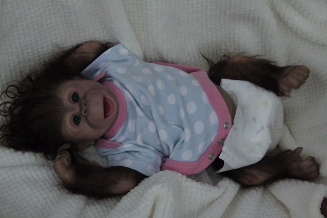 Карамелька кукла-реборн Элины Кудрявцевой