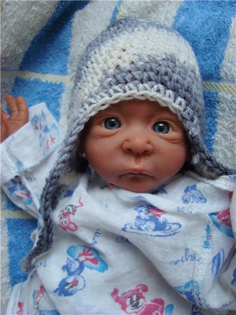 Еще один бутуз. Авторские куклы Кондрашовой Ирины