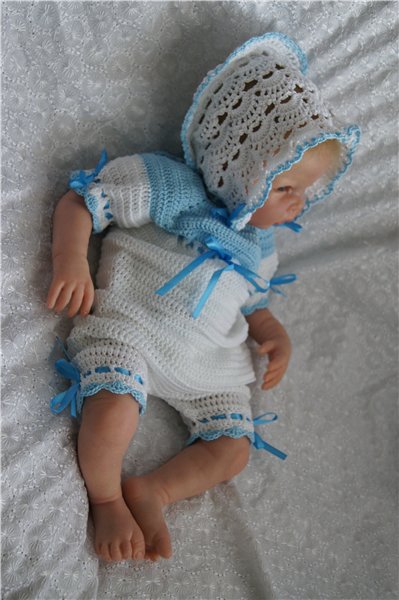 И еще немного... Мои вязанные работы для кукол (фото 3)