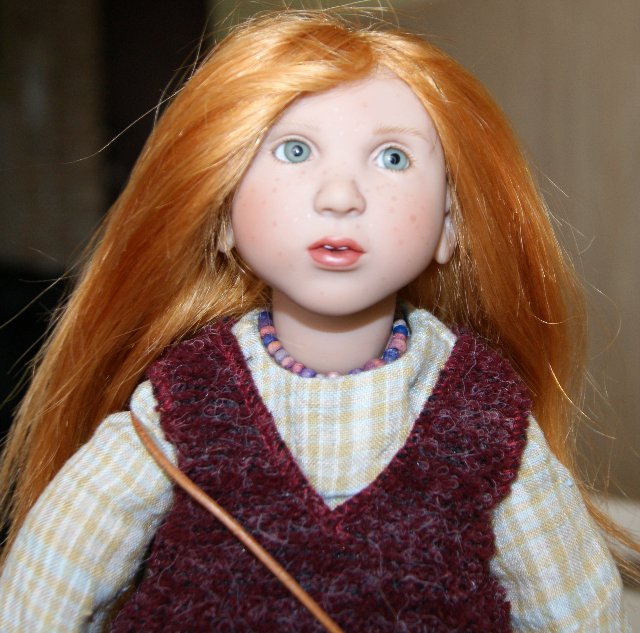 Коллекционная кукла Amelie - мое рыжее облачко