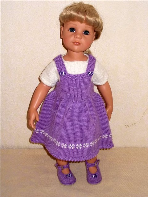 Мои вязалки для Сарочки — Одежда и обувь для кукол своими руками: фото (фото 6)