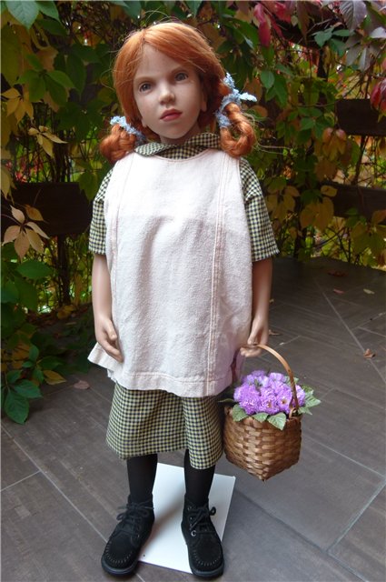 Две сестры-Лотта и Фанни. Коллекционные куклы (фото 8)