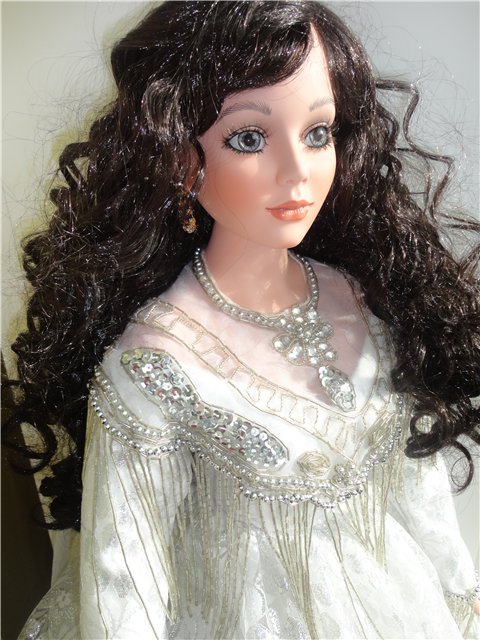 Моя милая Эбби - фарфоровая кукла от Русти (фото 7)