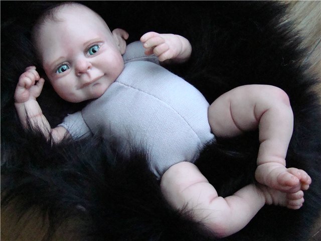 Маленькая Снежинка и помпушка Рози. Авторские куклы Кондрашовой Ирины