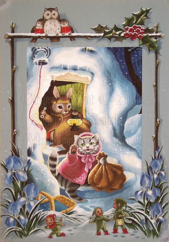 Мир эльфов и фей от Ширли Барбер (SHIRLEY BARBER)